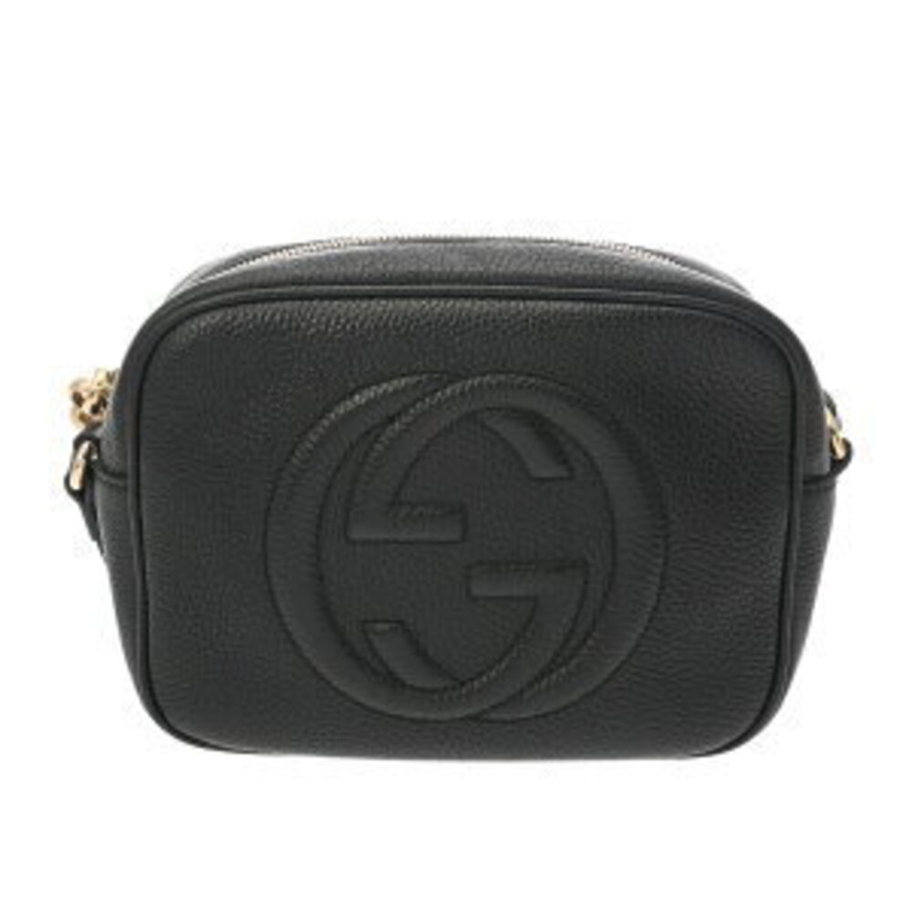 Gucci Soho Disco Bag Black Leather Shoulder
